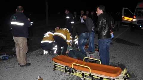 Yozgat'ta Trafik Kazası 1 Ölü 4 Yaralı