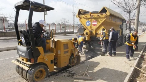 Gebze'de Asfalt Onarım Çalışması Yapıldı