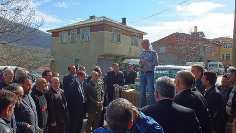 19 MAYıs'ta Organik Fındık Üreticilerine Solucan Gübresi Dağıtıldı