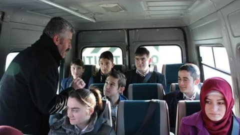 Sungurlu'da Okul Servisleri Denetlendi