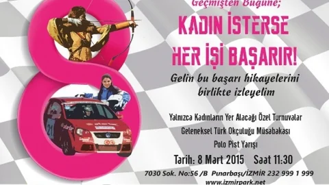 Ülkü Yarış Pisti Kadınlar Günü'ne Hazırlanıyor