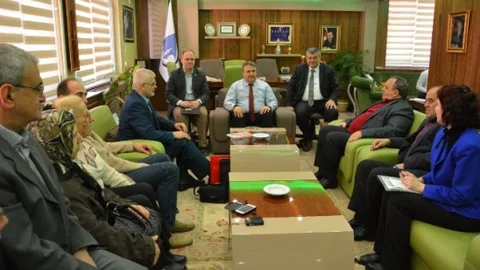 Başkan Çerçi Makedonya Heyetini Ağırladı