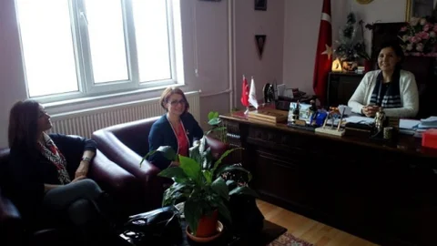 Köktürk Ve Şekerci'den Başkan Güneş'e Ziyaret