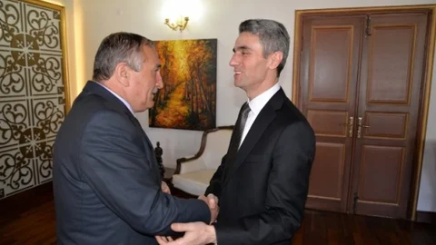 Bolu Belediye Başkanı Yılmaz Vali'yi Ziyaret Etti