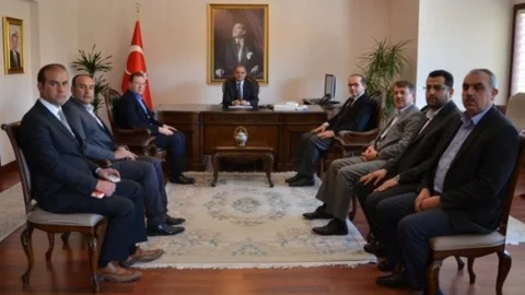 MÜSİAD'dan Vali Tapsız'a Ziyaret