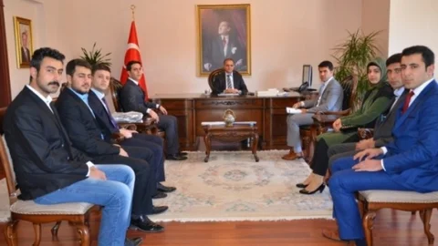 Türkiye Gençlik Vakfı'ndan Vali Tapsız'a Ziyaret