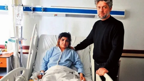 Kafasına 2,5 Santimetre Çivi Saplandı