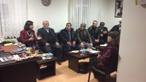 CHP Milletvekili Aday Adayı Usluer Hacı Bektaş Veli Derneği'ni Ziyaret Etti