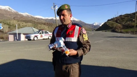 Kulp'ta Jandarmadan Anlamlı Sürpriz