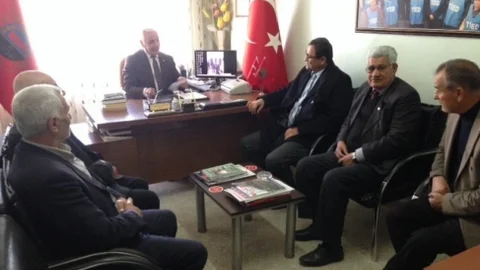 Kaymakam Sarıfakıoğluları'ndan Emekliler Derneği'ne Ziyaret