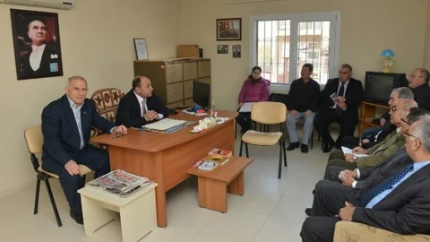 Başkan Arslan Maltepe Mahalle Muhtarı İle Buluştu