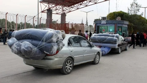 Şubat Ayında Öncüpınar'dan 59 Bin 320 Kişi Giriş-Çıkış Yaptı