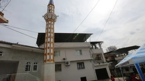 Danişment Camisi 30 Yıl Sonra Minaresine Kavuştu