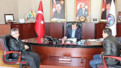 Sakatlar Derneği Yönetimi Başkan Yemenici'yi Ziyaret Etti