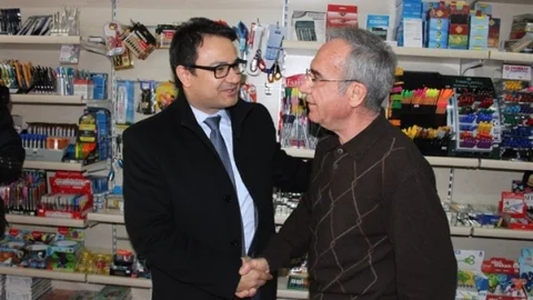 Şakır Gazi Caddesi Esnafını Ziyaret Etti