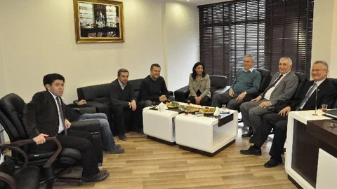 TMMOB'dan Esmmmo'ya Ziyaret