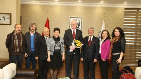 Esküder'den Başkan Kurt'a Ziyaret