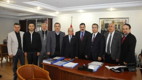 Tsyd Konya Şubesinden Emniyet Müdürüne Ziyaret