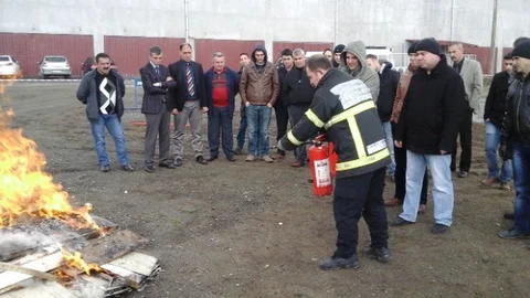 Erzincan İtfaiyesinden Emniyete Yangın Eğitimi