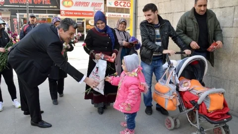 Kalkan Kadınlar Gününü Unutmadı