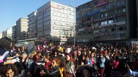 Başkentte 8 Mart Kadınlar Günü Eylemi