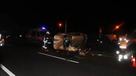 Başkent'te Feci Kaza 3 Ölü 2 Ağır Yaralı