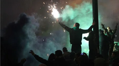 Panathinaikos taraftarlarından cezaya protesto