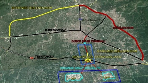 Düzce Otoban Bağlantısında Sona Gelindi