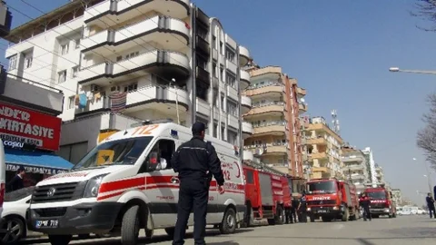 Gaziantep'te Kibritle Oynayan Küçük Çocuk Evi Yaktı