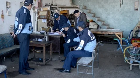 Hurdacı İşyerleri Mühürlendi