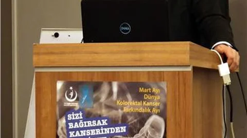 ''Kolorektal kanseri bilgilendirme ve farkındalık toplantısı''