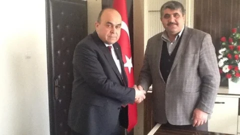 AK Parti Yozgat Milletvekili Aday Adayı Ayhan Çelik Ziraat Odası Başkanı İsmail Açıkgöz'ü Ziyaret Etti