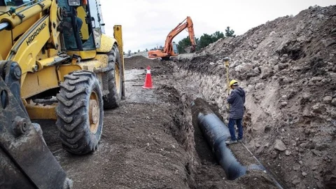 Kavşakkaya-Çubuk-2 Barajları Arası Destek Hattı Tamamlandı