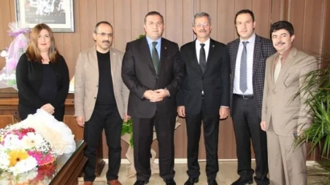 Mtosb'den İl Milli Eğitim Müdürü'ne Ziyaret