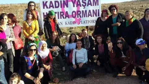 Kadın Yaşam Hatıra Ormanı Oluşturuldu