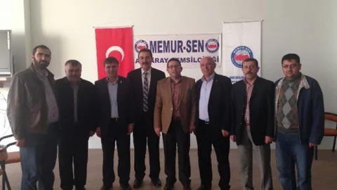 AK Parti Milletvekili Aday Adayı Latif Ağır'dan Memur-Sen'e Ziyaret