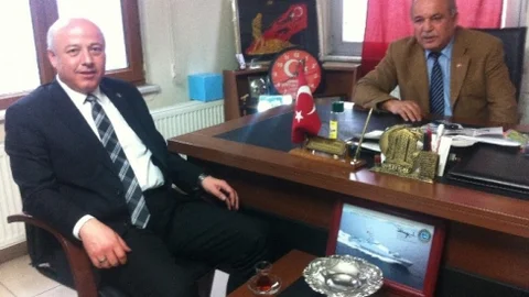 Kaymak Şehitler Derneği'nde Konuştu