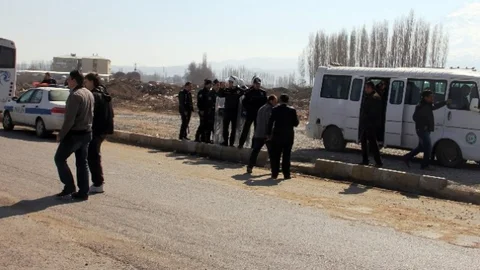 Dolmuşçuların ‘Durak' Gerginliği