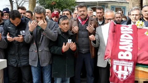 Maç Sonrası Ölen Taraftara Son Veda