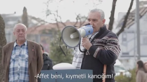 Erkekler Beşiktaş Meydanında Dile Geldi