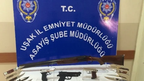 Uşak'ta Huzur 64 Uygulaması Devam Ediyor