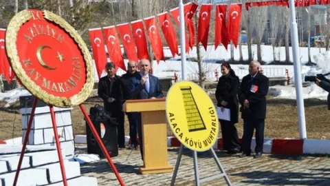 Aziziye'de Alaca Şehitleri Anıldı