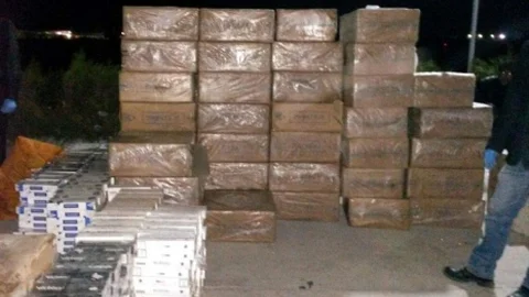 Konya'da Gümrük Kaçağı 140 Bin Paket Sigara Ele Geçirildi