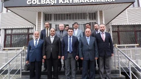 Müftülerden Kaymakam Hatam'a Ziyaret