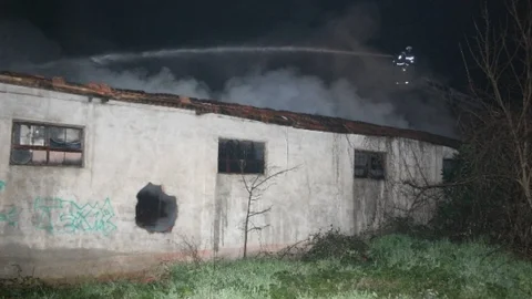 Eldiven Fabrikasında Korkutan Yangın