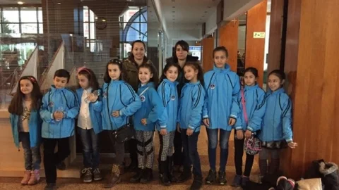 Buz Sporcuları ''Yusufcuk Oyununu İzledi