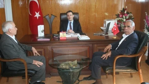 Arıcılar Birliği'nden Kaymakam Efendioğlu'na Ziyaret