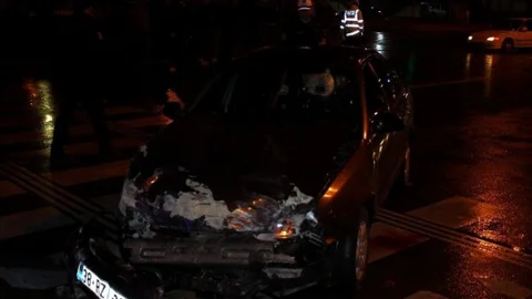 Kayseri'de Trafik Kazası 1 Ölü 4 Yaralı