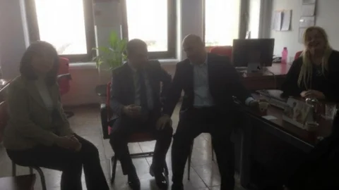 Hasan Türkyılmaz'dan Neslihan Zengin'e Ziyaret