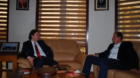 Yalçın'dan Özkasap'a Ziyaret